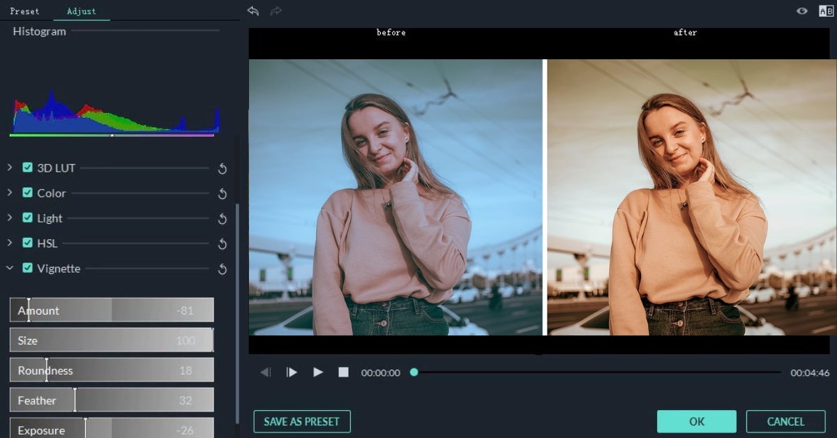 Color Correction Settings