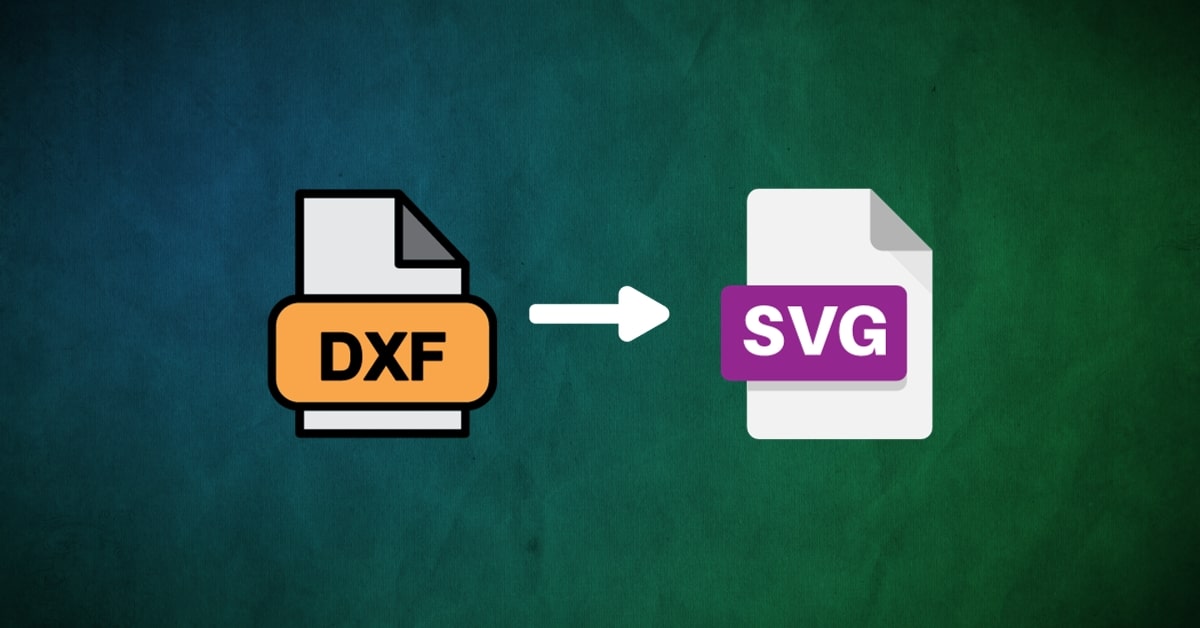 Converting DXF to SVG