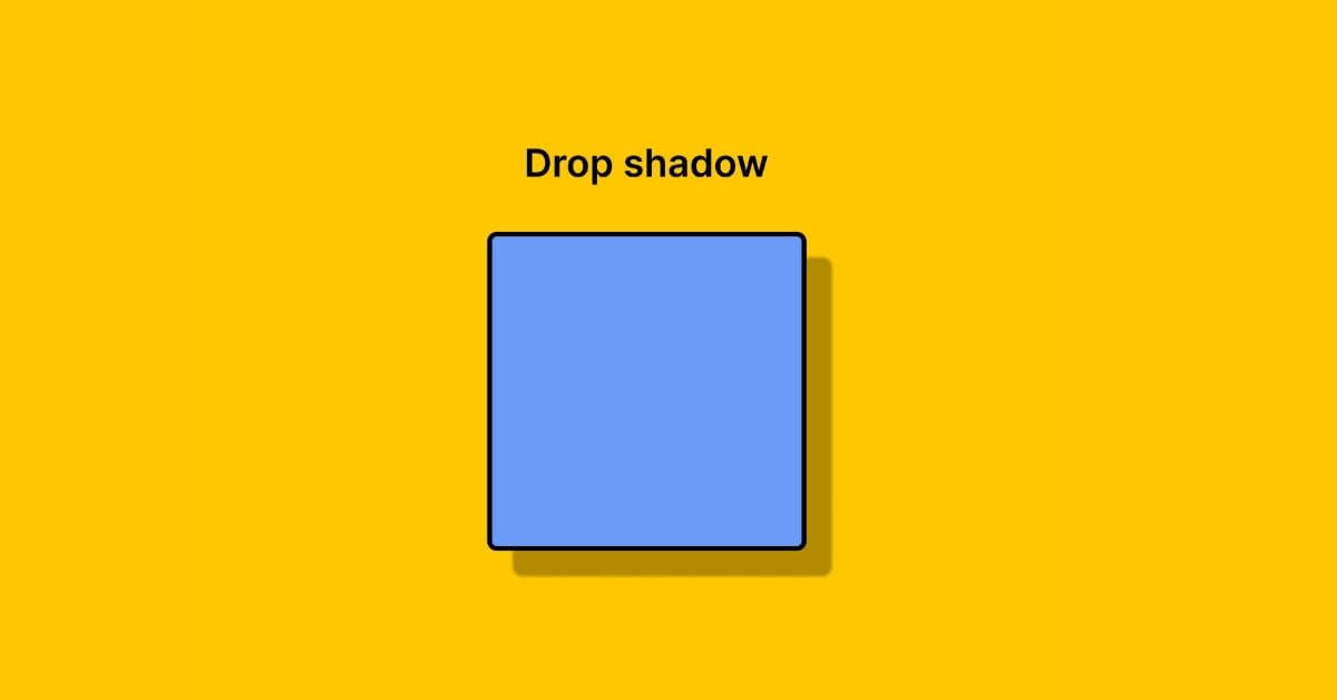 Drop Shadow Definition