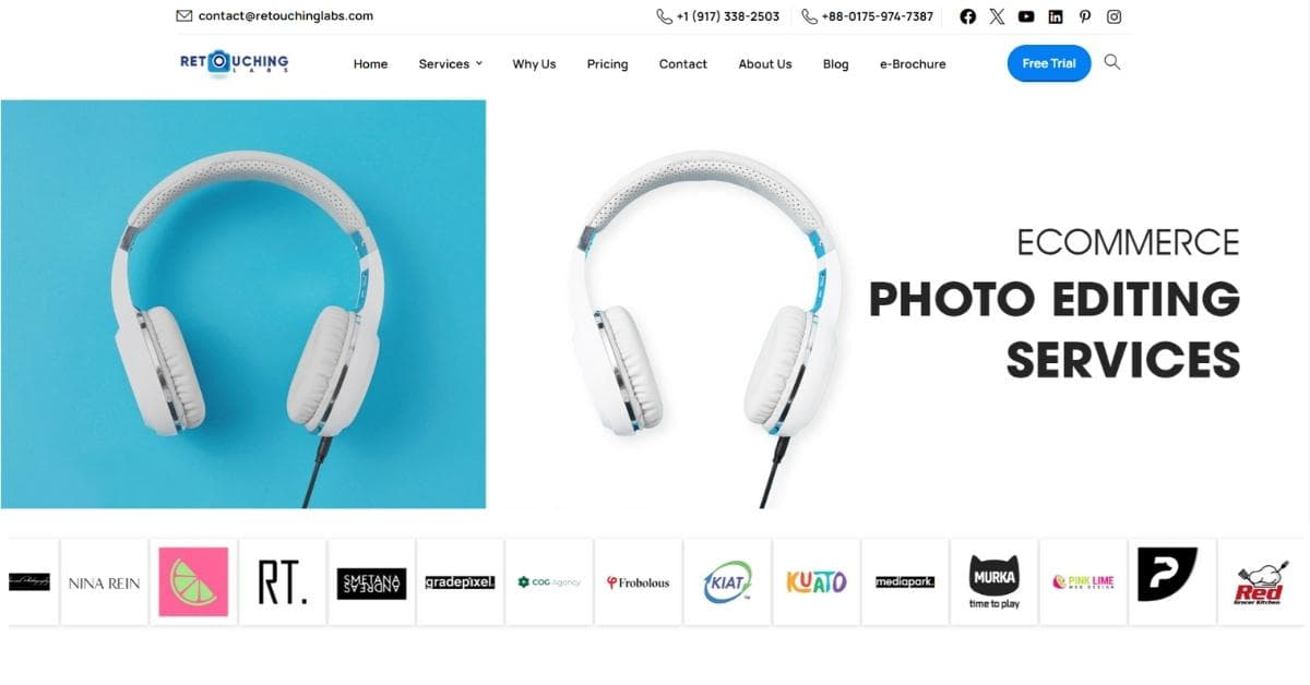 Ecommerce Photo Editing Services