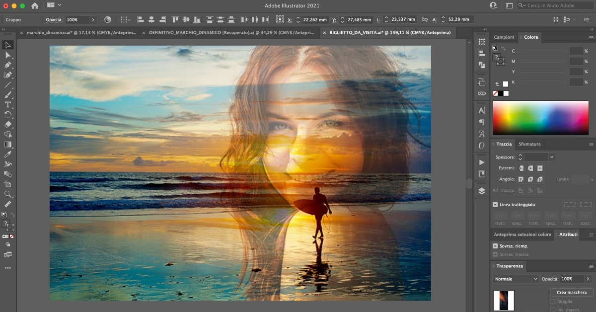 How Do I Mask Two Images in Photoshop?