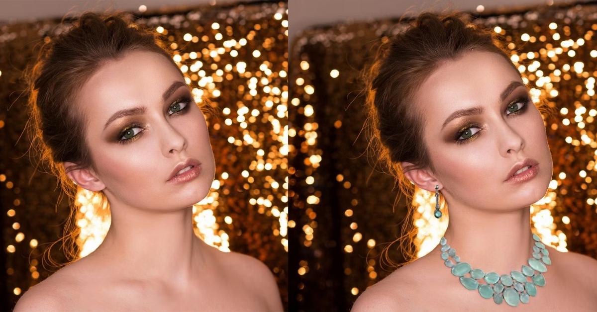 How To Add Jewelry To A Model In Photoshop