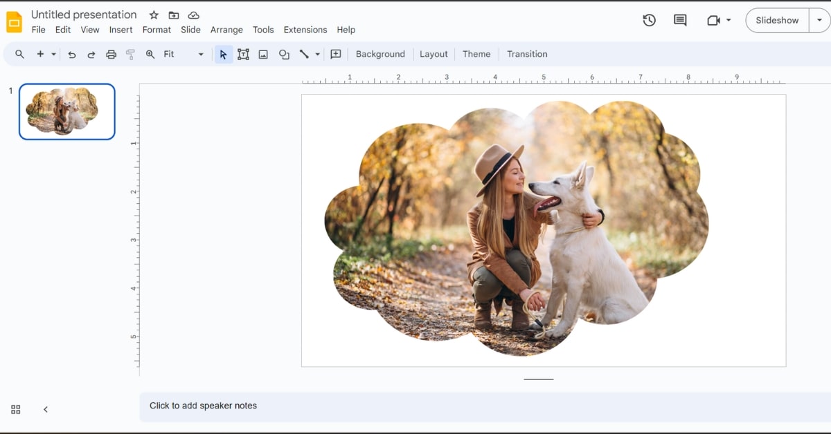 Image Masks in Google Slides
