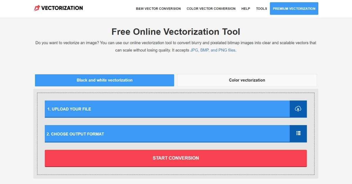 Image To Vector Tool