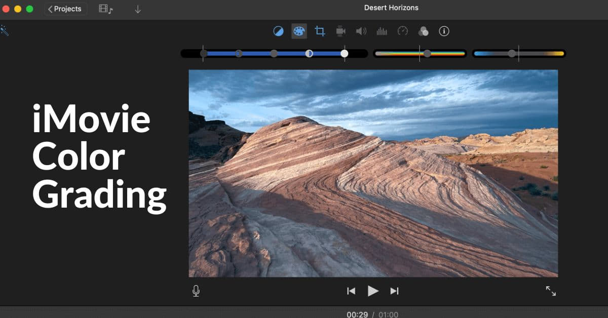 iMovie Color Grading