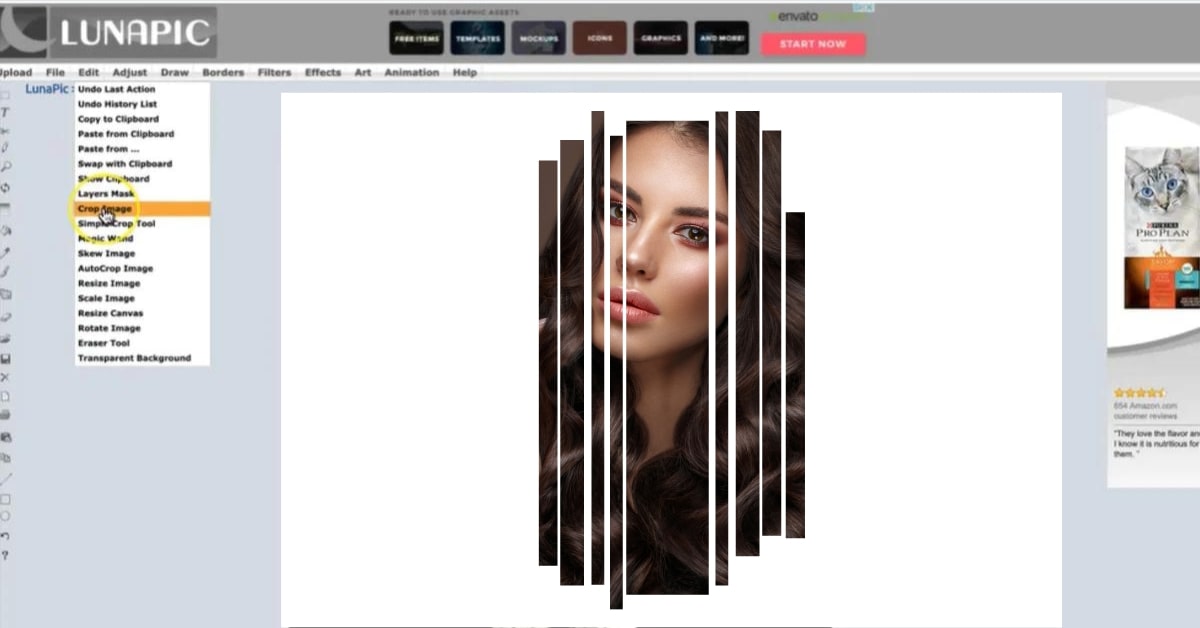 Mask Image in LunaPic