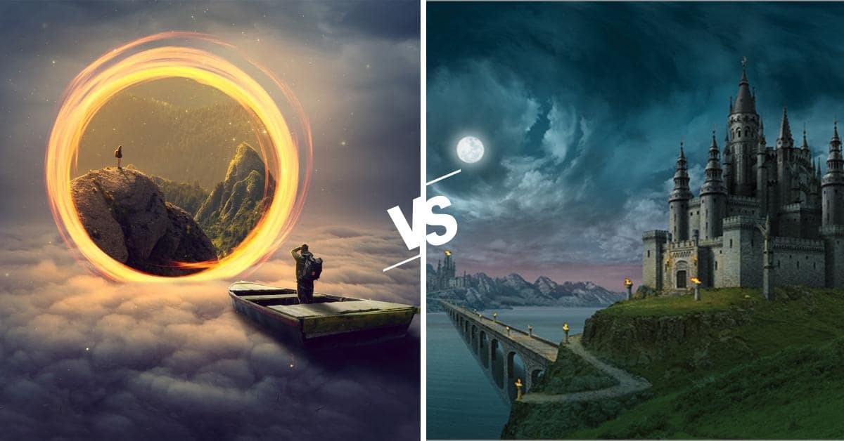 Photo Manipulation vs. Matte Painting