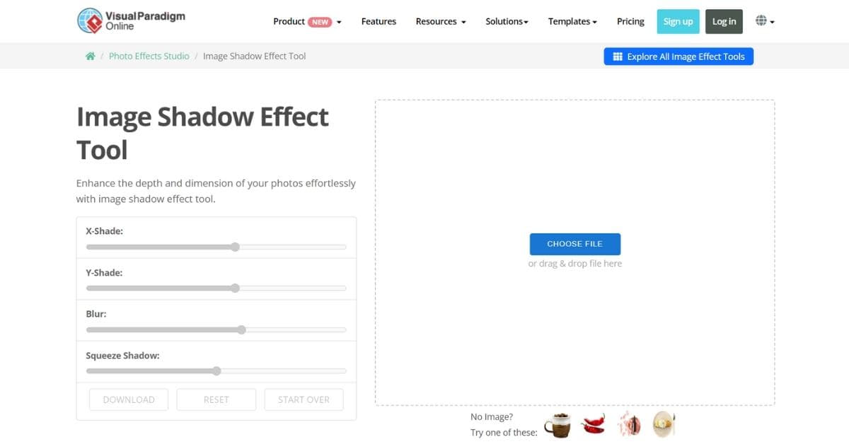 Photo Shadow Effect Online