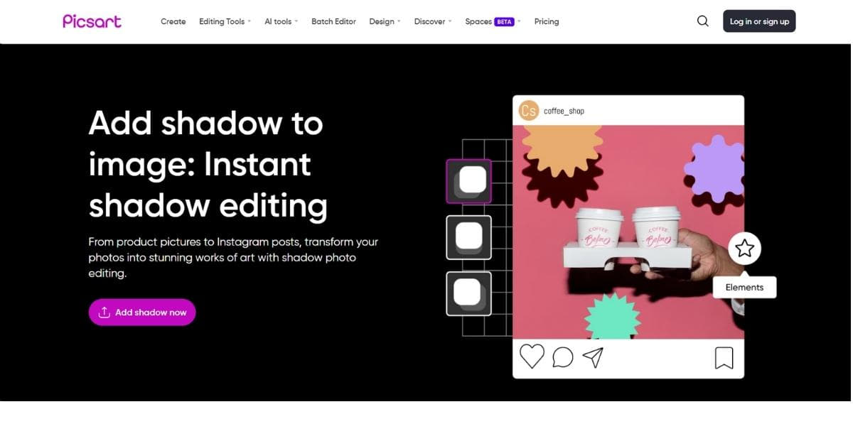 Photo Shadow Effect PicsArt