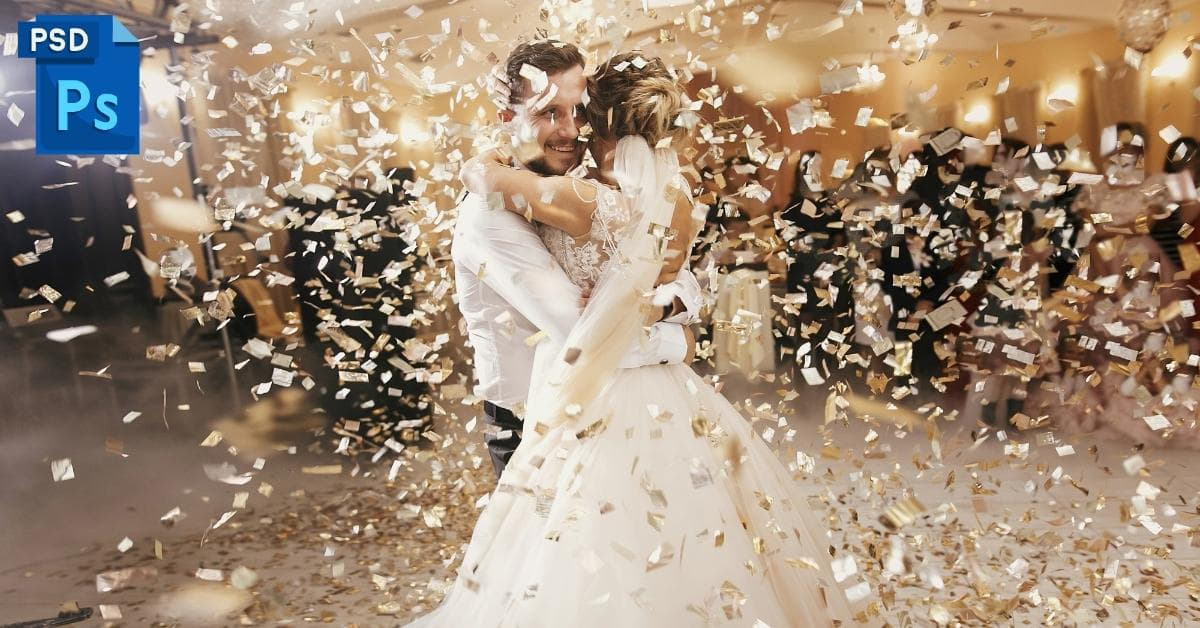 Photoshop Wedding Photo Editing