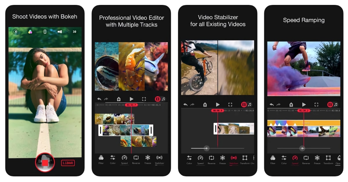 Portrait Video Editing Apps