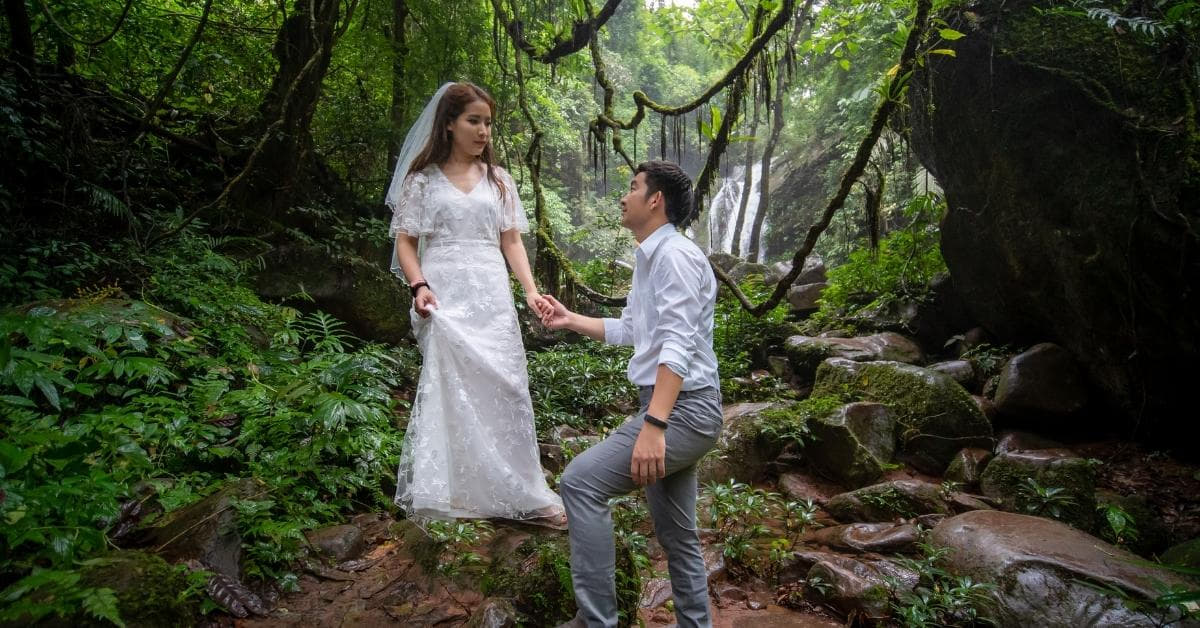 Pre Wedding Photo Editing