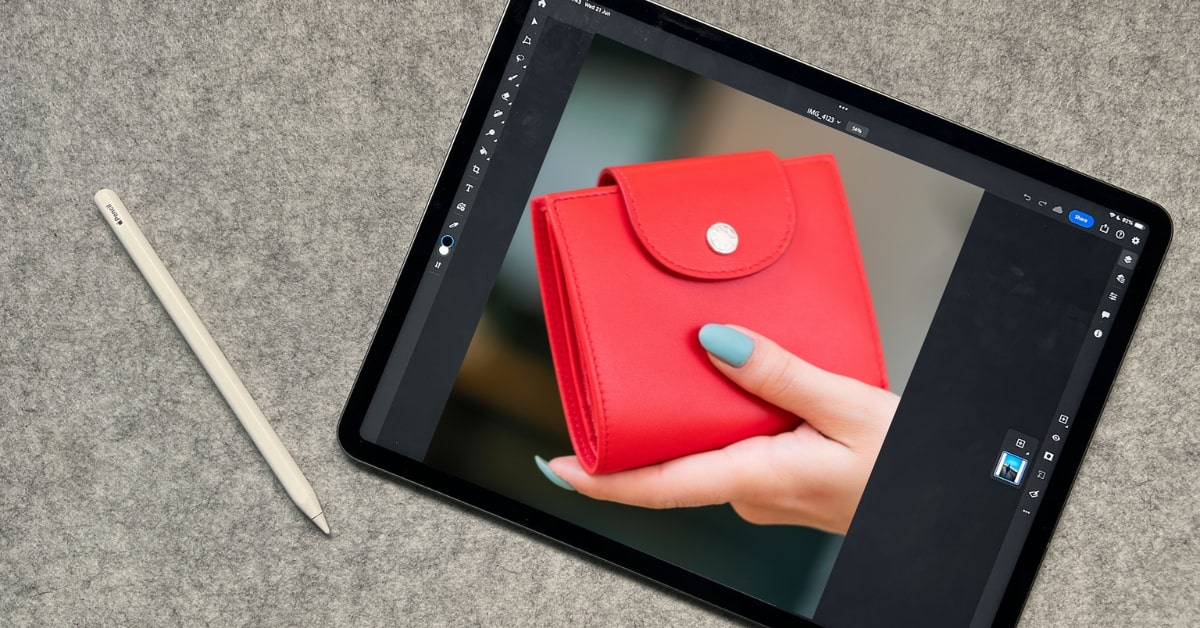 Product Photo Editing on iPad