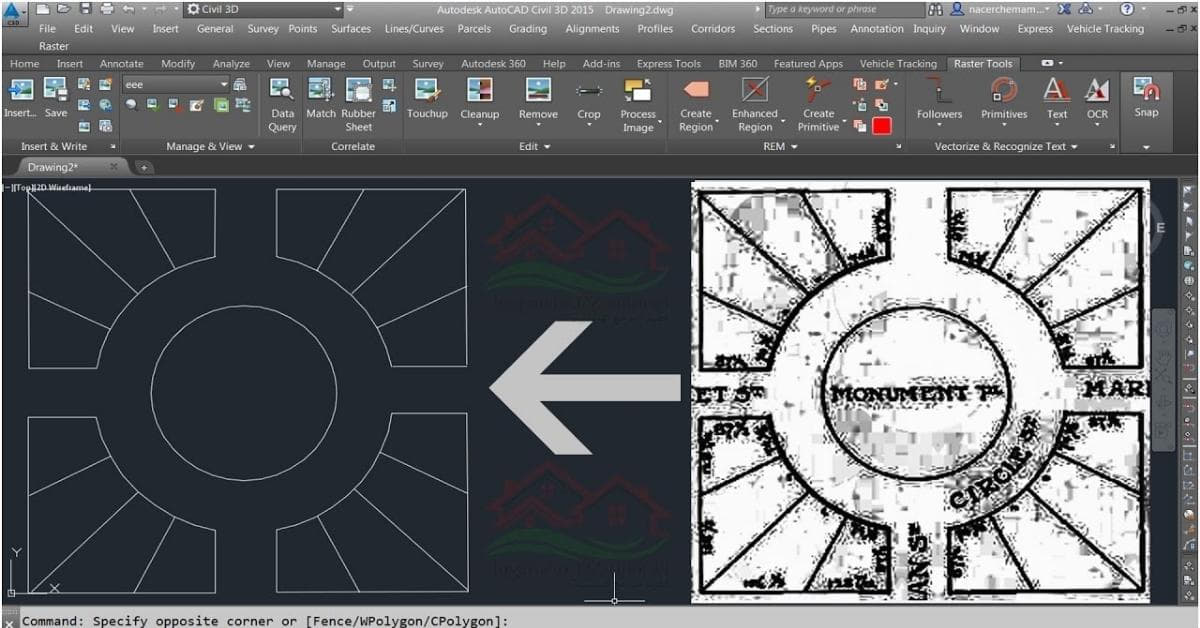 Raster To Vector AutoCAD