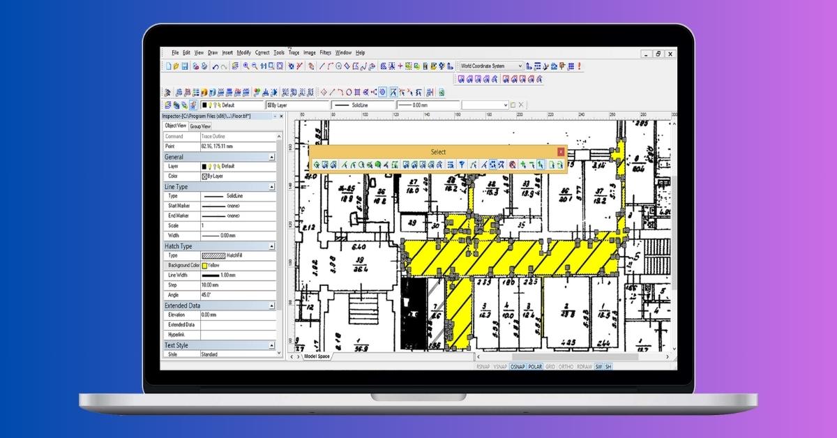 Raster to Vector Conversion in AutoCAD
