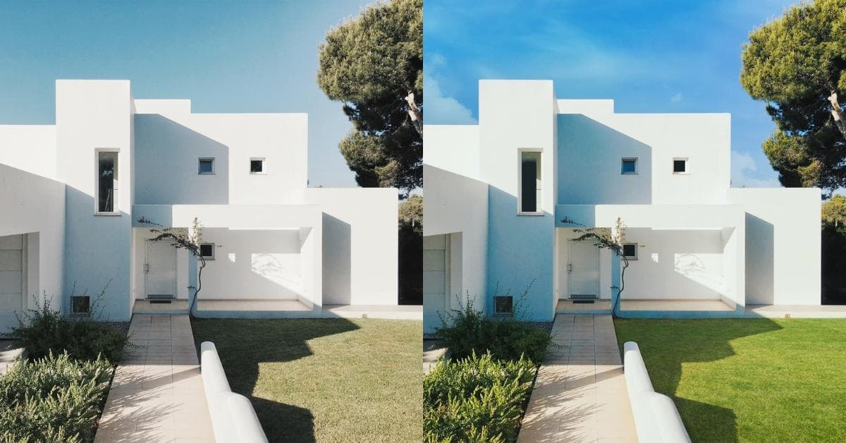 Real Estate Photo Editing Examples