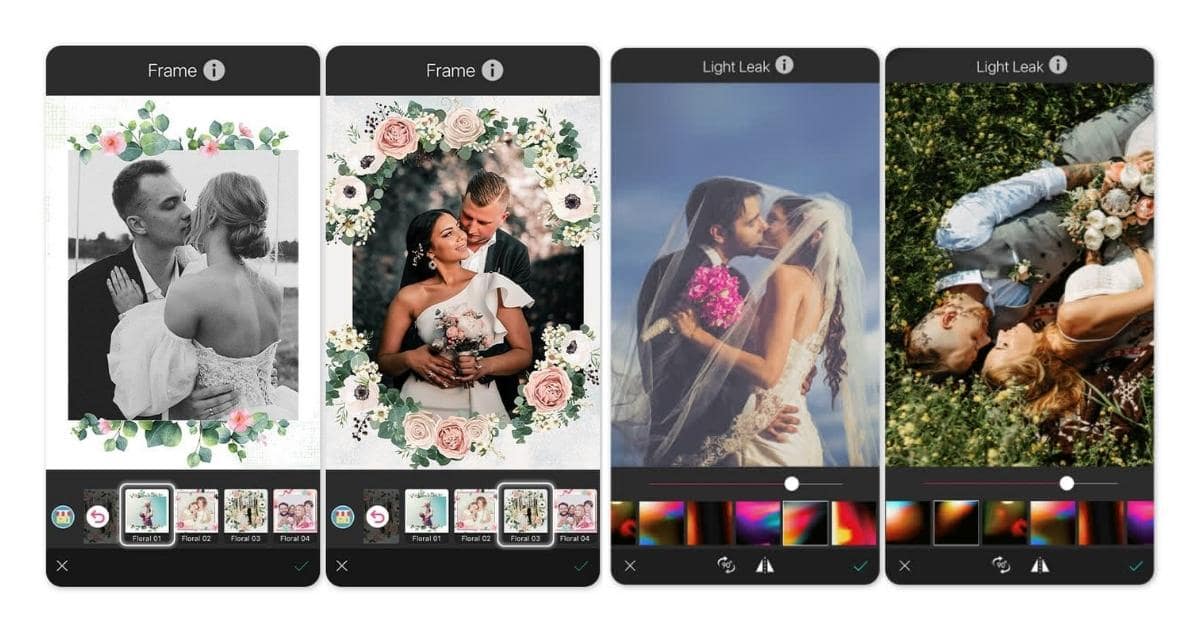 Wedding Photo Editing Applications