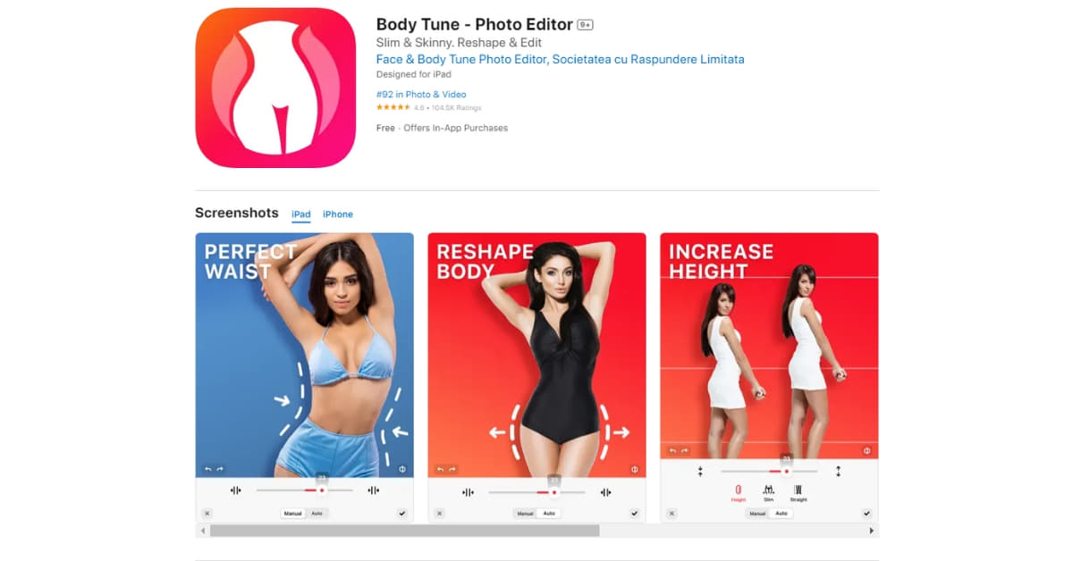 Which App Is Good For Body Editing