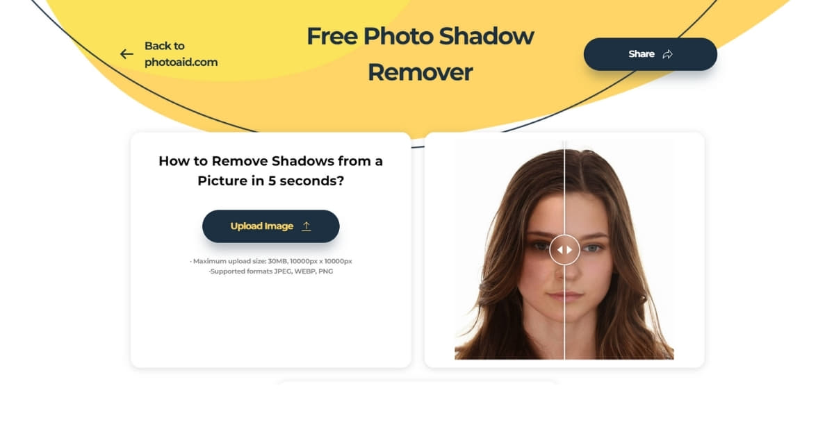Background Shadow Remover