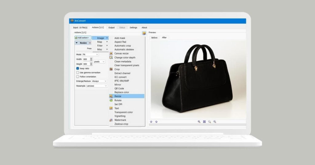Batch Photo Editing For E-commerce
