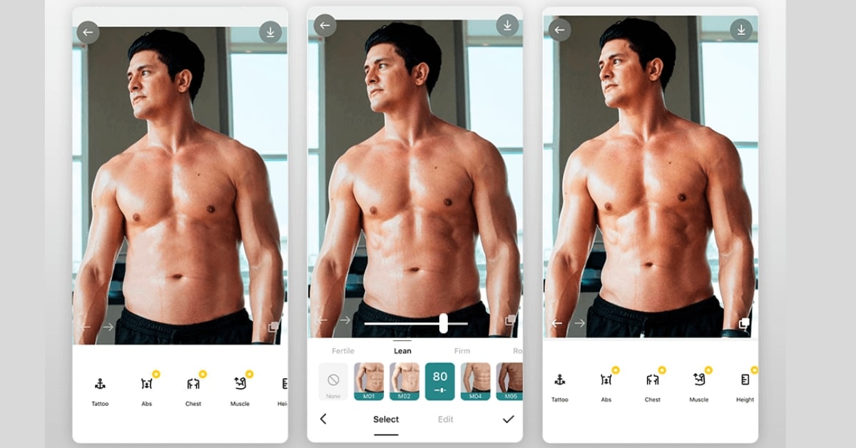 Body Shape Editing Apps