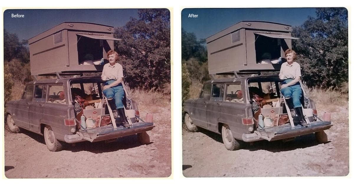 Color Correct Old Photos