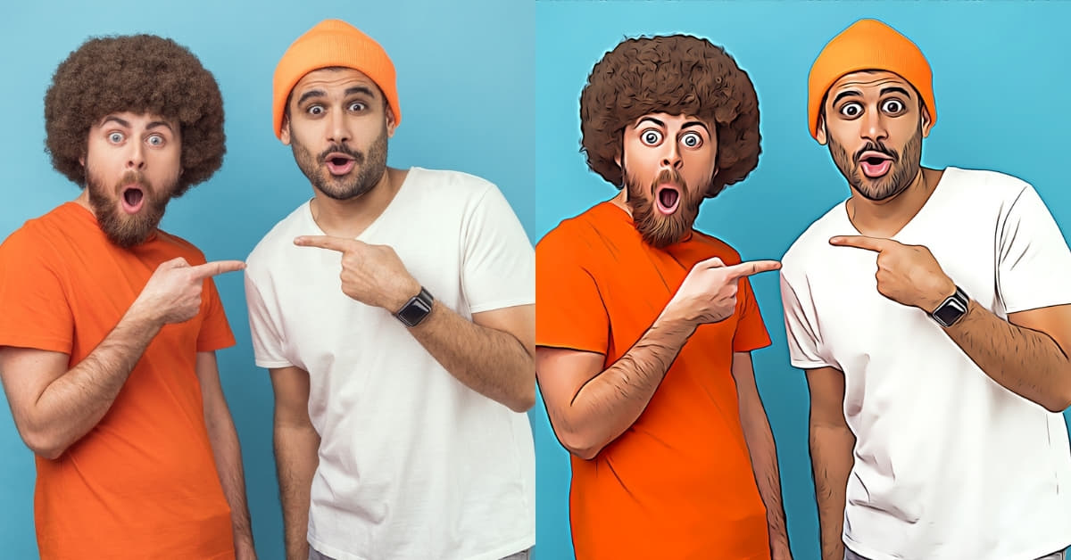 Convert Photos To Sketches Cartoons Or Paintings