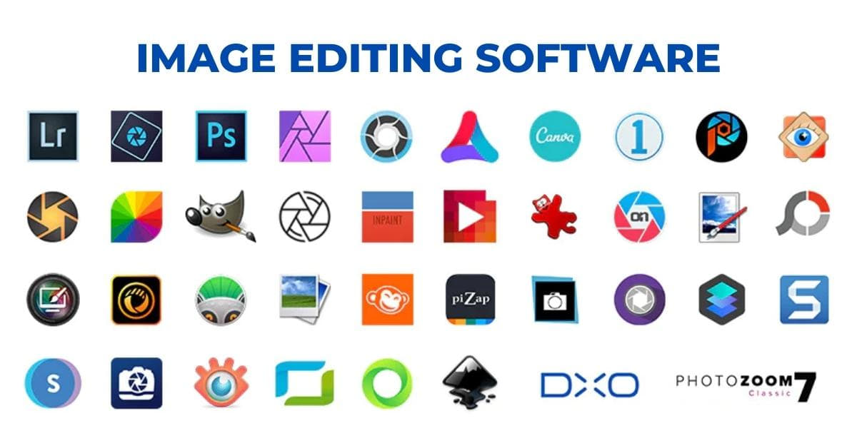 Image Editing Software Examples
