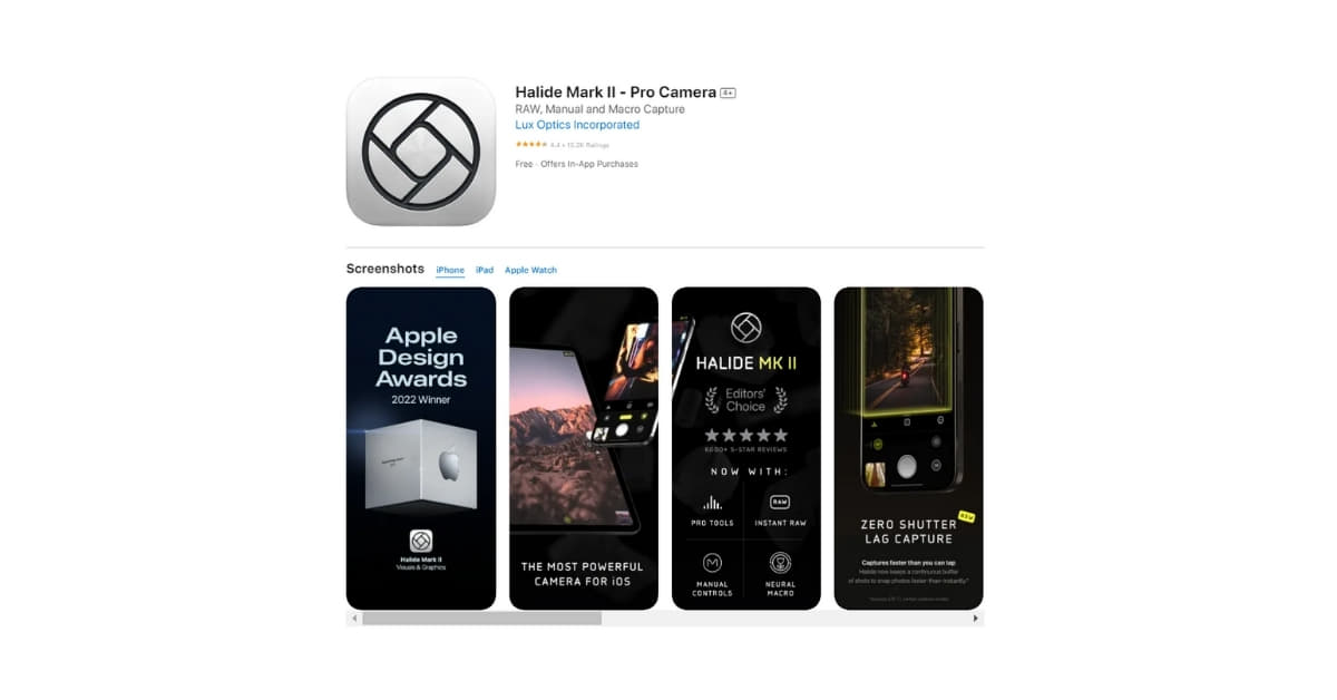 iPhone Best Camera Apps