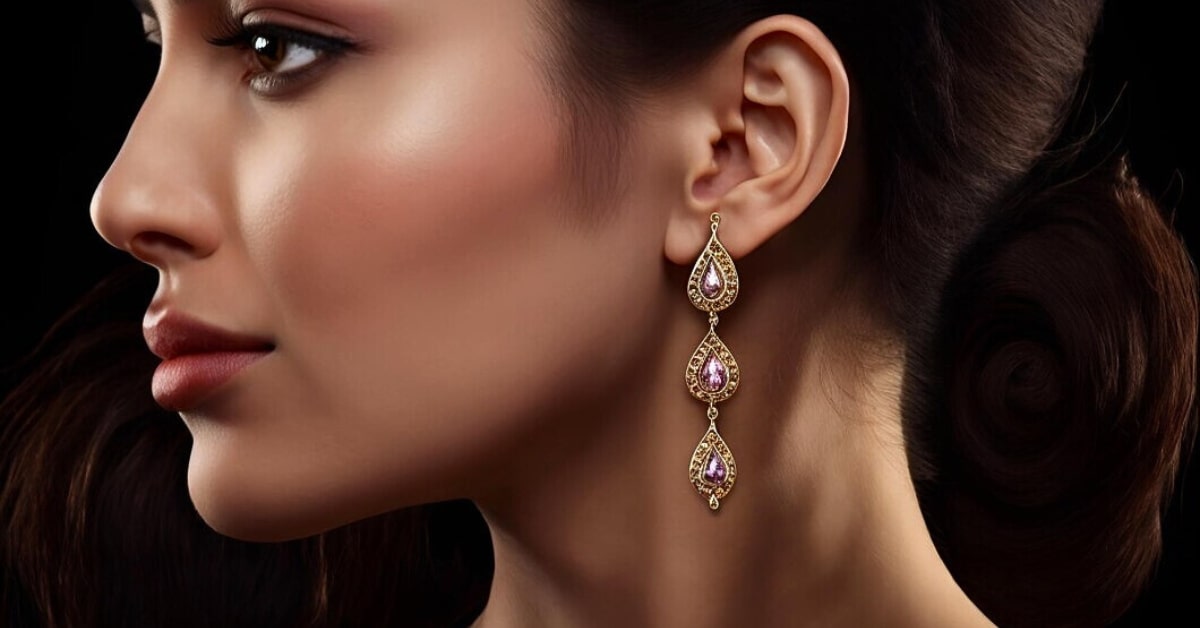 Jewelry Retouching for Earrings