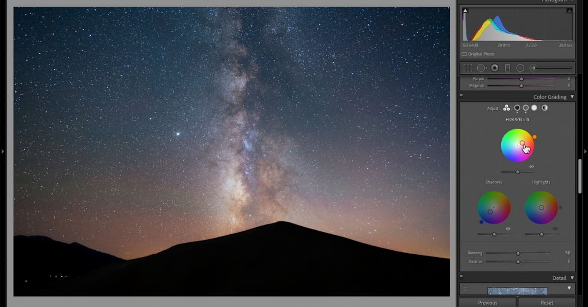 Lightroom Color Grading Blending And Balance