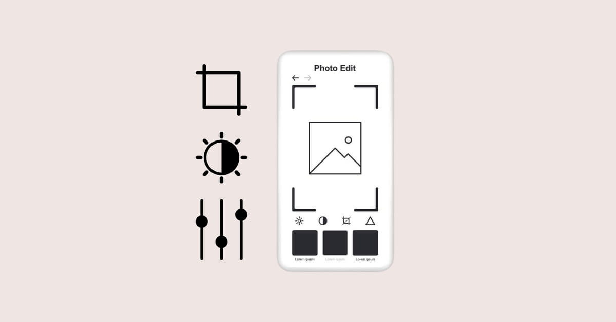 Mobile Photo Editor App