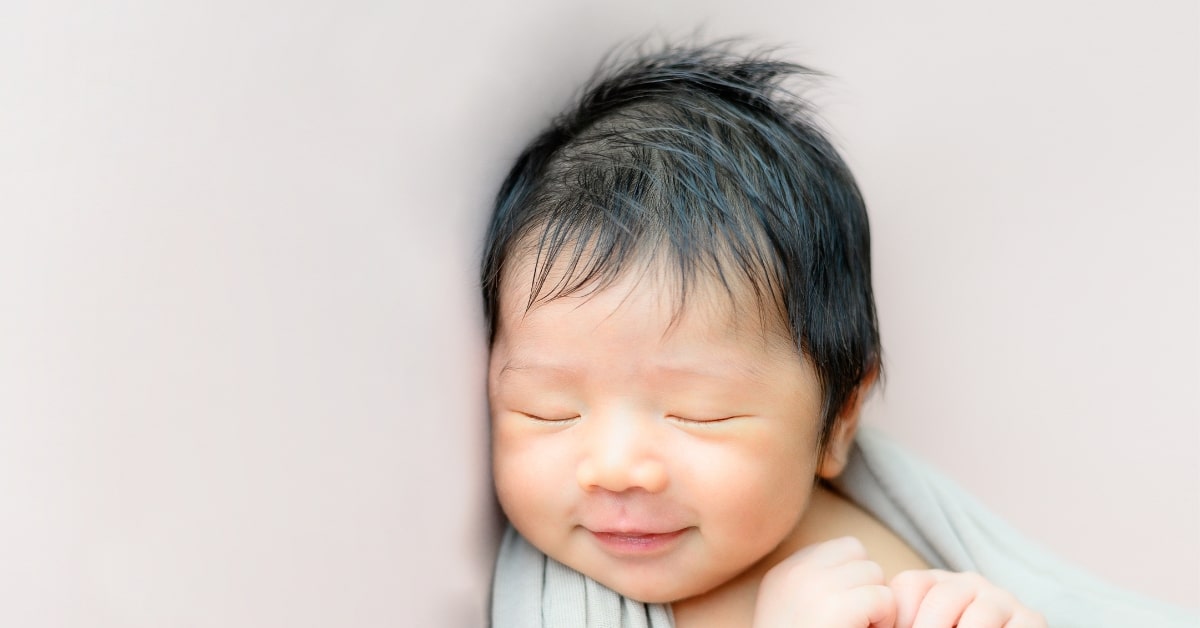 Newborn Hair Retouching Techniques