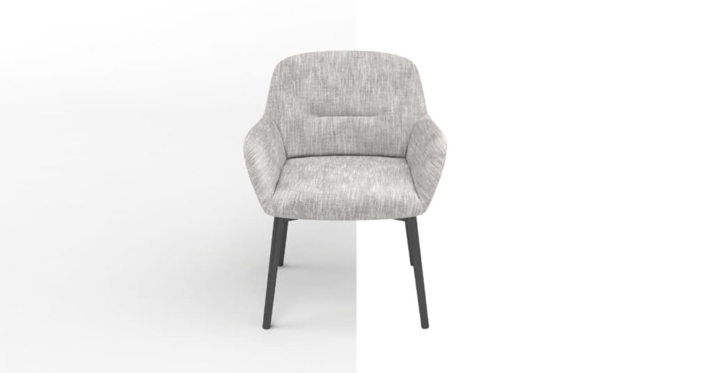 A Premium Chair After Image Background Removal
