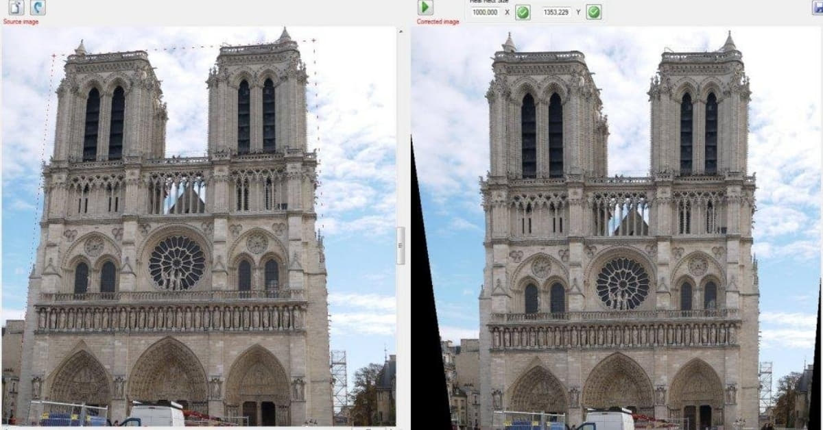 Perspective Image Correction Services