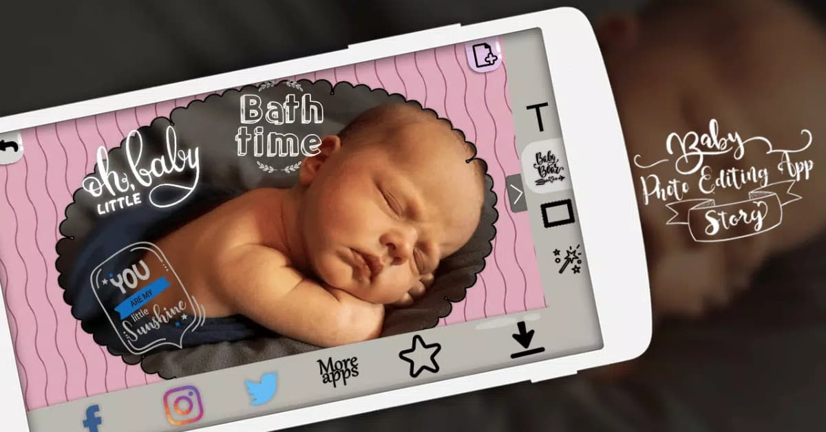 Photo Editing App For Baby
