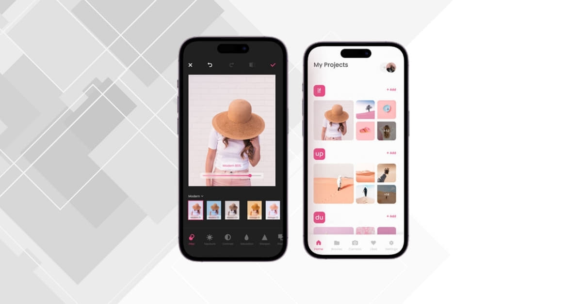 Photo Editing App Mobile