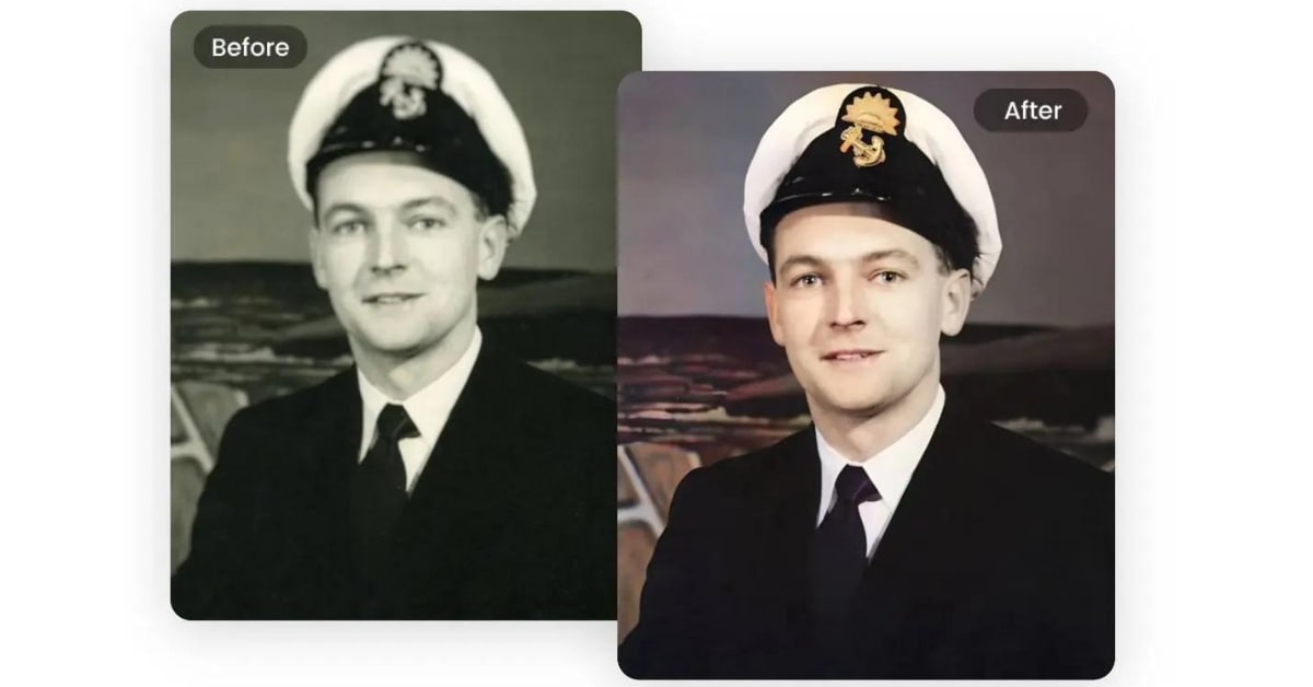Photo Restoration Process