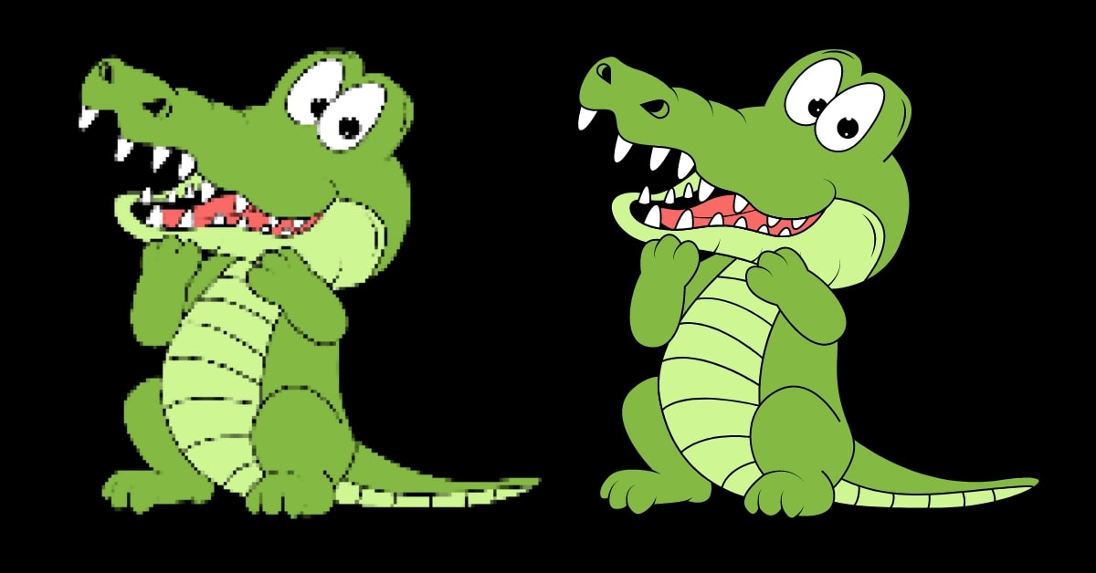 Briefly Explain How Bitmap Images Can be Converted to Vector Drawn Images