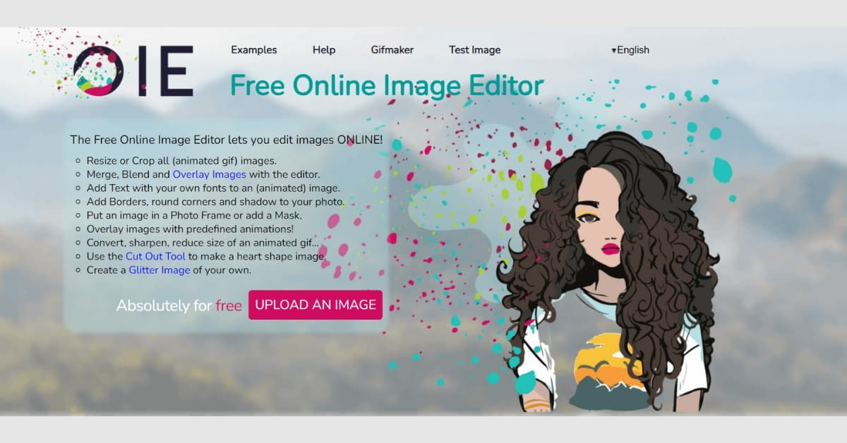 Image Editing Website
