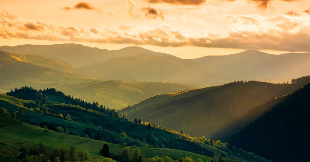 A Landscape Photo Requiring Color Grading