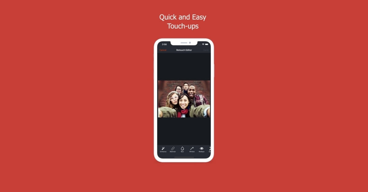 Touch Up Photos App
