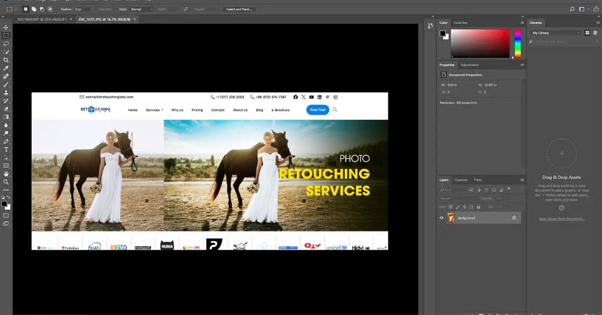 Website To Photoshop