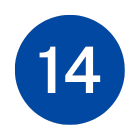 Number Fourteen Icon