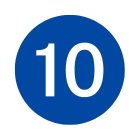 Number Ten Icon
