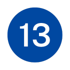 Number Thirteen Icon