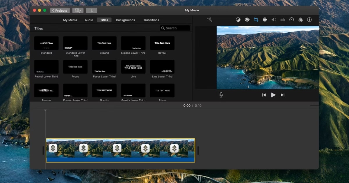 Video Editor Software for Mac