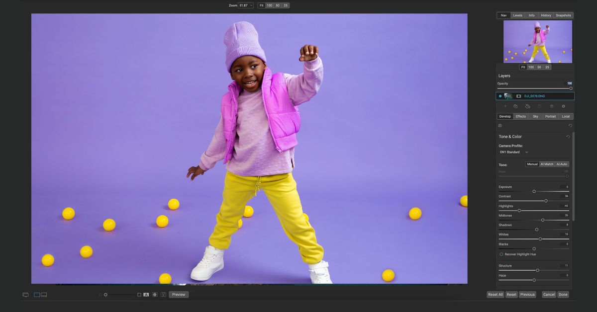 Automatic Photo Enhancement Software