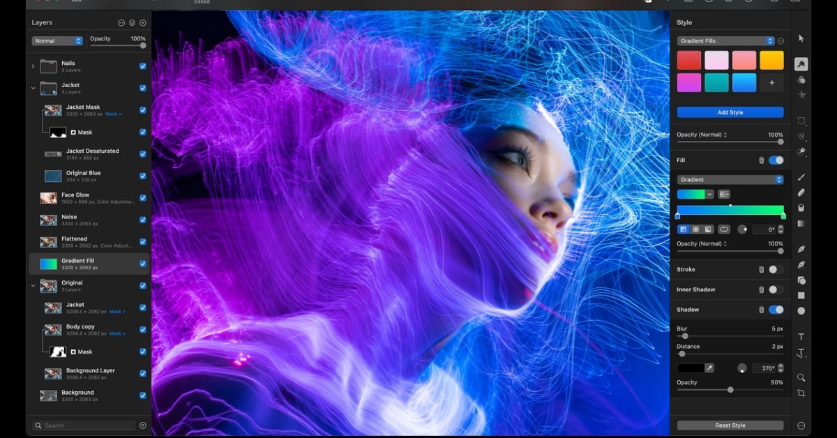 Editing Software of Photoshop
