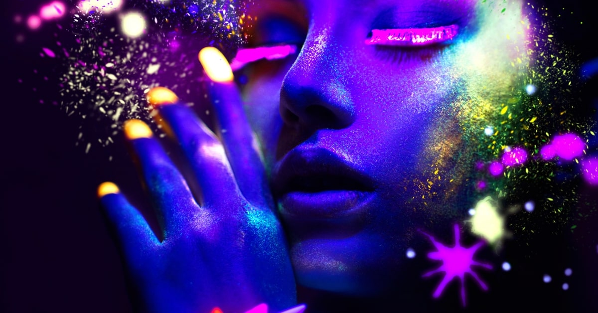 Neon Portrait Photography